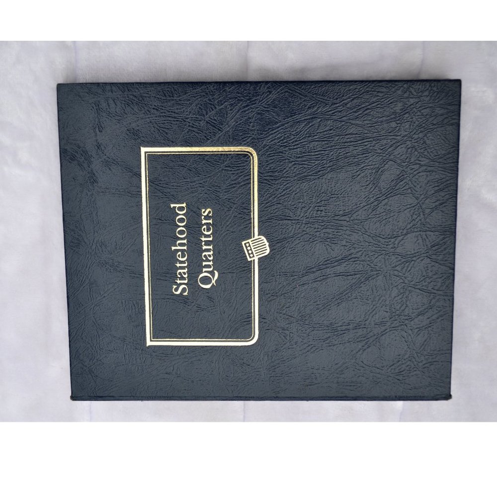1999-2008 Complete book of Statehood Quarters classic All 50 state coins US Mint